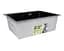 Кухонна мийка вбудована Lidz Handmade H6050HB Decor Black PVD Honeycomb 2,5/0,5 мм LDH6050BDECPVD48371 - мініатюра 3