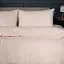 Летний постельный комплект MirSon Line Satin Light Pro Creamy Thinsulate King Size (2200010973426) - миниатюра 2