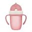Кружка з силіконовою трубочкою Canpol babies Matte Pastels 210 мл рожевий - мініатюра 1