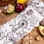 Рушник MirSon №210 White birds 50х30 см (2200006738879) - мініатюра 3