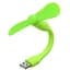 Вентилятор мобільний USB зелений - мініатюра 1