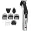 BaByliss Набір для стрижки, для бороди, вусів, голови, носа і тіла, акум., вібраційний мотор, насадок-8, чохол, сталь, сірий - мініатюра 1
