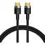 Кабель Baseus Cafule 4KHDMI Male To 4KHDMI Male Adapter Cable 2m CADKLF-F01 Black - мініатюра 1