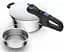 Скороварка Tefal Secure Trendy 4л з паровим кошиком нержавіюча сталь пластик kuh0014753 - мініатюра 2
