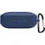 Чохол-накладка DK Silicone Candy Friendly із карабіном для OnePlus Buds Pro 2 (dark blue) - мініатюра 1