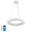 Люстра стельова LED Levistella 797MD6008 (550), 64W, три режими світла, пульт, 550x85 мм, сучасний стиль для дому - мініатюра 1