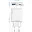 Зарядний пристрій Proove Slender 45W (Type-C + USB) white (WCSL45110002) - мініатюра 3