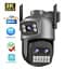 Вулична WiFi IPкамера Besder A20QQ 15Мп чорна 3 об'єктиви Zoom 10-кратний - мініатюра 1