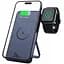 Портативний ЗП Power Bank JJT-MP01 2in1 20W з БЗП+iWatch 10000 mAh Blue - мініатюра 1