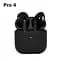 Наушники беспроводные TWS Pods Pro 4 Black (16119) - миниатюра 2