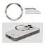 Чехол панель-накладка для Apple iPhone 15 Pro, Replica MagSafe, белый, противоударный защитный чехол с магнитным кольцом MagSafe, защита всего корпуса, TPU+PC, зеркальный, выступающий бортик вокруг экрана, ArmorStandart (ARM76247) - миниатюра 4