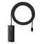 USB-хаб Baseus Lite Series 4-Port Type-C HUB Adapter (Type-C to USB 3.0*4) 2m WKQX030501 Black - мініатюра 1