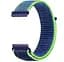 Ремінець нейлоновий на липучці BeWatch для Samsung Galaxy Watch 4/5/6 Синій (1011358.4UW) - мініатюра 2