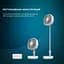 Портативний вентилятор CECOTEC Telescopic fan EnergySilence 1000 FoldAir Portable - мініатюра 2