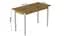 Стіл кухонний Ferrum-decor Маріо 75x120x70 Білий ДСП Дуб Артізан 16мм (FRD-105729) - мініатюра 3