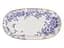 Набір блюд Alba ceramics Butterfly 3 шт. білий з синім (769-005) - мініатюра 2