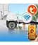 Вулична поворотна IP-камера відеоспостереження Wi-Fi Heckermann C19 + карта 16 ГБ - мініатюра 6