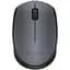 Миша бездротова Logitech M170 (910-004642) Grey/Black USB - мініатюра 1