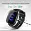 Розумний годинник для чоловіків і жінок Bluetooth, дзвінки, 1,85-дюймовий HD сенсорний годинник з сенсорним екраном та монітором - мініатюра 3