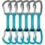 Набір відтяжок з карабінами Petzl 6 Djinn Axess turquise 11 см 6 шт Blue/Grey (1052-M060LC05) - мініатюра 1