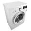 Пральна машина LG з фронтальним завантаженням F1296HDS3, 7кг, 1200, A+++, Пар, глибина 44см, Дисплей, Інвертор, Білий (F1296HDS3) - мініатюра 8