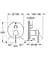 Смеситель скрытого монтажа с переключателем на 3 положения Grohe Essence 24092AL1, Графит - миниатюра 4
