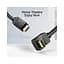 Кабель мультимедийный HDMI M to HDMI M 3.0m 90° corner black Vention (AAQBI) - миниатюра 10