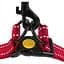 Шлея для собак Barksi Active світловідбивна (обхват грудей 58-71 см ширина 2.5 см) червона - мініатюра 4