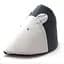 Будка для котів та собак Zoo-hunt Містик-мишка №1 30х45х30 см сіра (ZH2403-1) - мініатюра 2