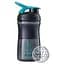 Шейкер спортивний BlenderBottle SportMixer Flip 20oz/590 мл Black/Teal (SM 20oz Black/Teal) - мініатюра 1