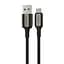 Кабель Proove Dense Metal USB to Micro USB 2.4A (1m) black (CCDM20001301) - мініатюра 1