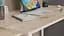 Комп'ютерний стіл Ferrum-decor Коді 75x140x70 білий ДСП Дуб Артізан 16мм (FRD-101234) - мініатюра 3
