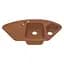 Кухонная мойка Adamant CONSENSUS terra-cotta 1045x575x190 мм, угловая с крылом 104,5 см - миниатюра 2