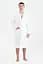 Халат махровий unisex Lotus Home - Basic Line white 3XL - мініатюра 5