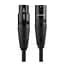 Аудиокабель микрофонный удлинитель Ugreen AV130 Cannon Male to Female Microphone Extension 20708 - миниатюра 3