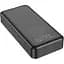 Портативна батарея Hoco Cool figure power bank J102A 20000mAh 20W чорна 6931474783622 - мініатюра 2