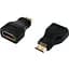 Переходник Atcom HDMI - mini-HDMI (F/M), Black (AT (5285) - миниатюра 1