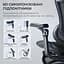 Офісне крісло Sihoo DORO C300 Pro Mesh Black with footrest (DORO-C300-PRO-M101-JT) - мініатюра 13