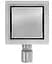 Трап для душа Rea Neo 15X15 nickiel brushed REA-G6207 - миниатюра 3