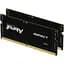 Модуль памяти для ноутбука SoDIMM DDR5 32GB (2x16GB) 4800 MHz Kingston Fury (ex.HyperX) (KF548S38IBK2-32) - миниатюра 3