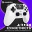 Геймпад GamePro GPS20W 2.4G/BT 5.1/USB бездротовий Switch/PC/PS/iOS/Android RGB White (GPS20W) - мініатюра 8