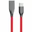 Дата кабель USB 2.0 AM to Type-C 2.0m red PowerPlant (CA911394) - мініатюра 1