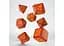 Набір кубиків Dragon Slayer Red & orange Dice Set , 7 шт. (SDRS1D) - мініатюра 2