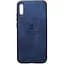 Чохол-накладка Toto Deer Shell With Leather Effect Case HuAwei Y6 2019 Dark Blue - мініатюра 1