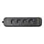 Сетевой фильтр-удлинитель Yiwu HP-5-14 EURO 1085U 5 м 4 розетки 3 USB черный - миниатюра 3