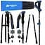 Трекінгові палиці Mountain Goat Pro+ 43-130 см MG0007 Black/Blue (P-5907739318244) - мініатюра 2