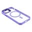 Чохол із підставкою MagSafe TPU PC Metal Stand Case Apple iPhone 14 Purple - мініатюра 3