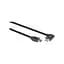 Кабель мультимедійний HDMI M to HDMI M 3.0m V2.0 90° corner Promate (prolink4k1-300.black) - мініатюра 2