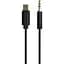 Перехідник USB-C to stereo audio 3.5mm (CDLA) 1.5m Cablexpert (CCA-CM3.5M-1.5M) - мініатюра 1
