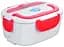 Автомобільний ланч-бокс з підігрівом Electronic Lunchbox від прикурювача термос для їжі 1 л Червоний - мініатюра 3